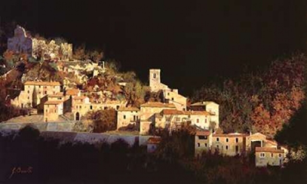 Paesaggio Scuro Poster Print by Guido Borelli - Item # VARPDXB3153D